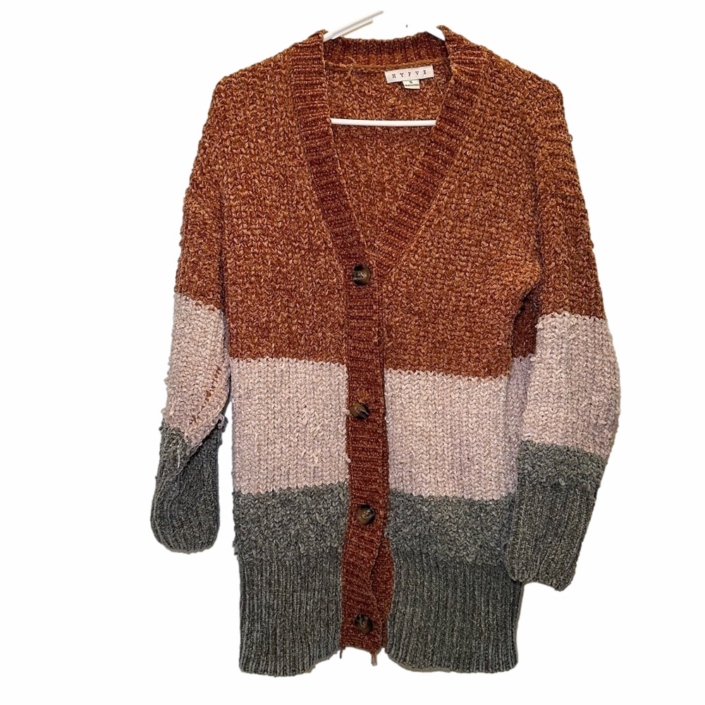 HYFVE Nanamacs Cardigan buttoned Sweater Size Small